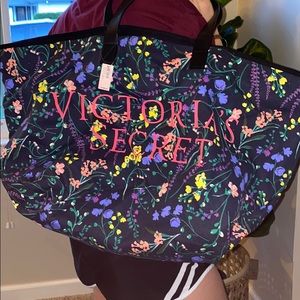 Victoria Secret Large Floral Tote